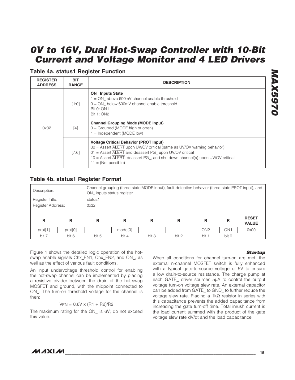 Rainbow Electronics MAX5970 User Manual | Page 15 / 41