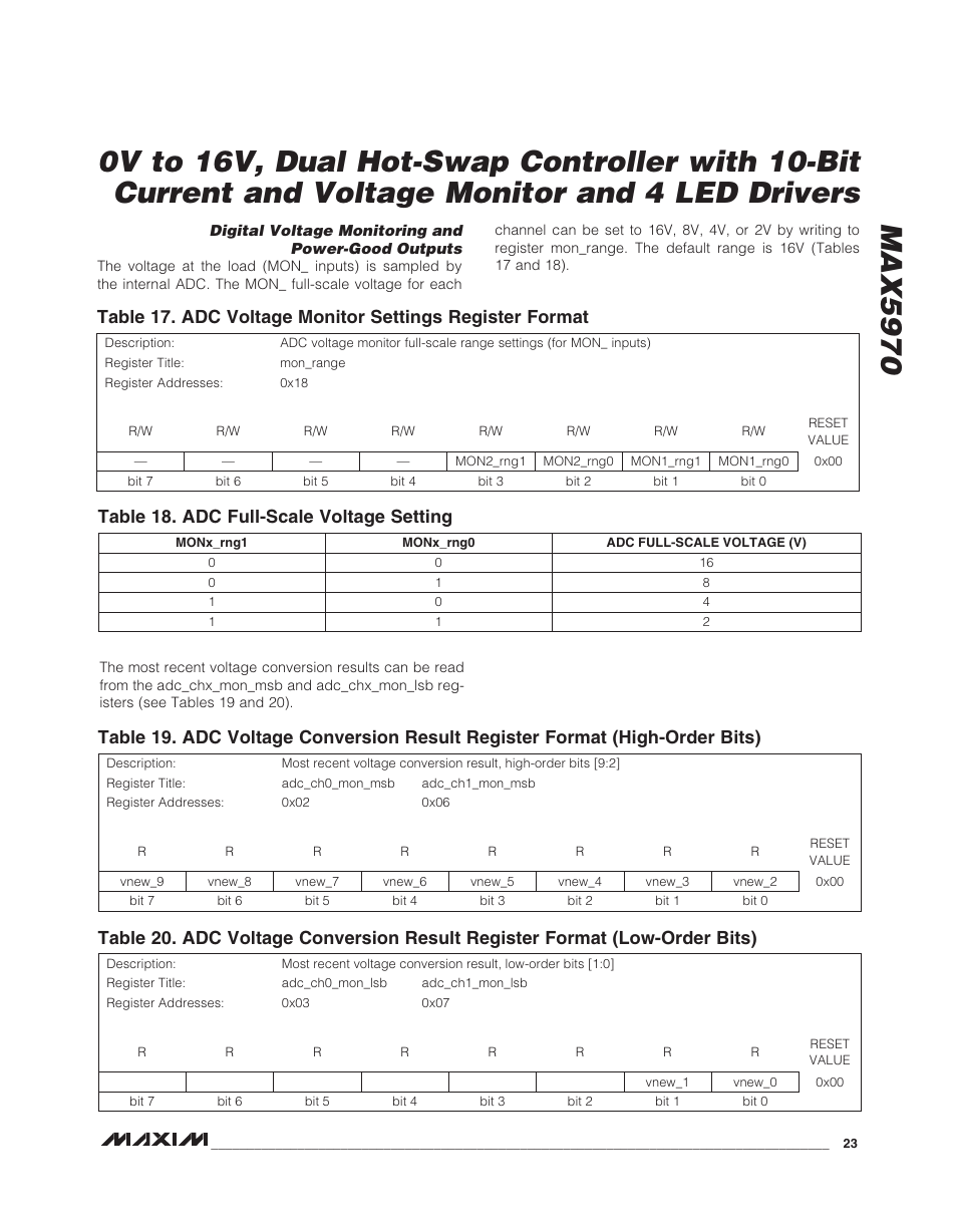 Rainbow Electronics MAX5970 User Manual | Page 23 / 41