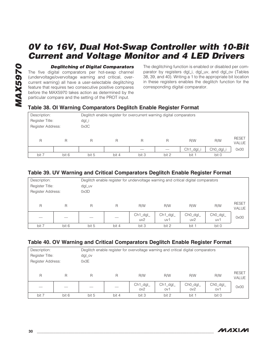 Rainbow Electronics MAX5970 User Manual | Page 30 / 41