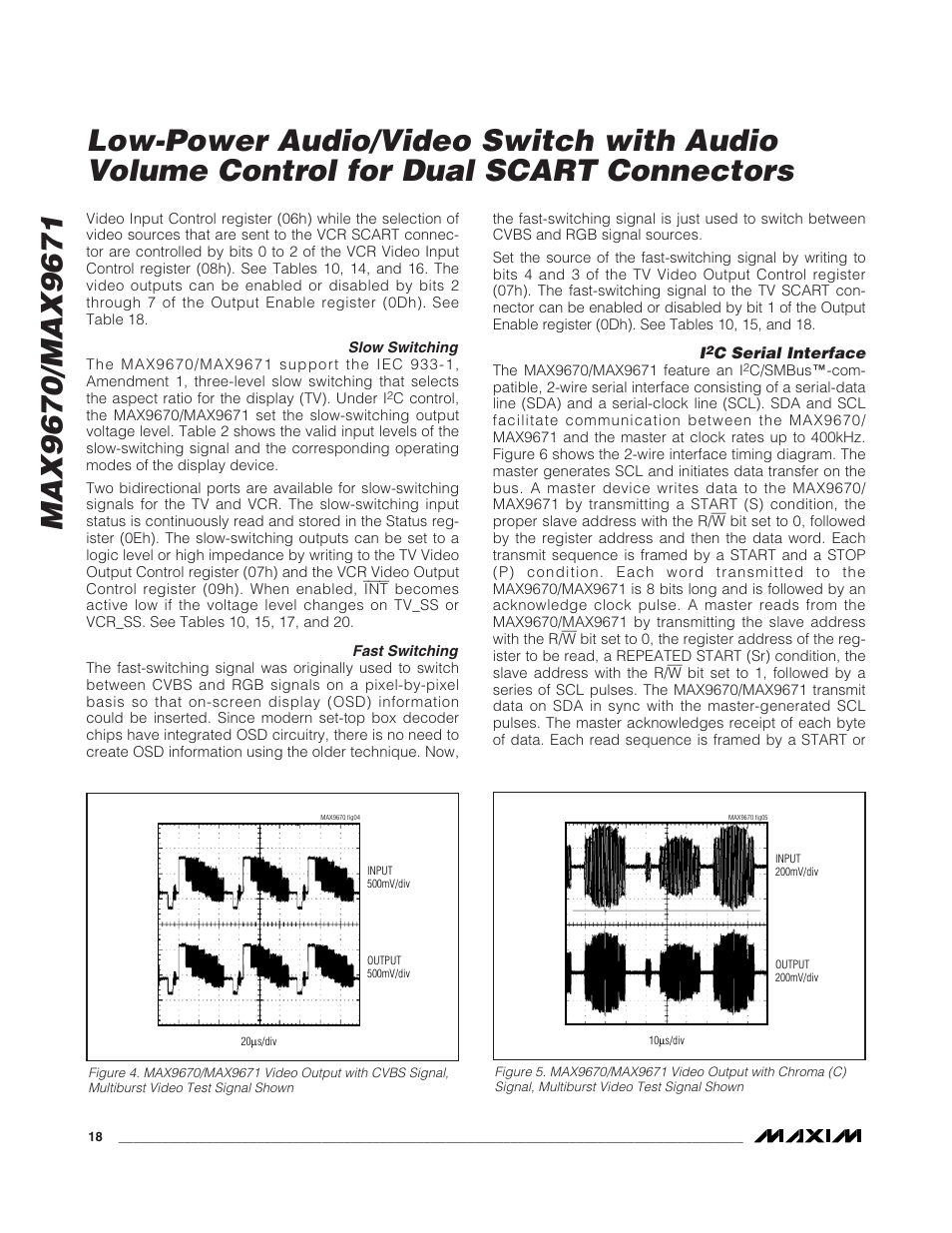 Rainbow Electronics MAX9671 User Manual | Page 18 / 42