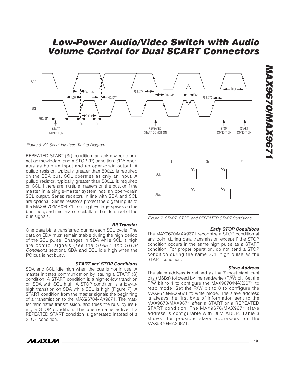 Rainbow Electronics MAX9671 User Manual | Page 19 / 42