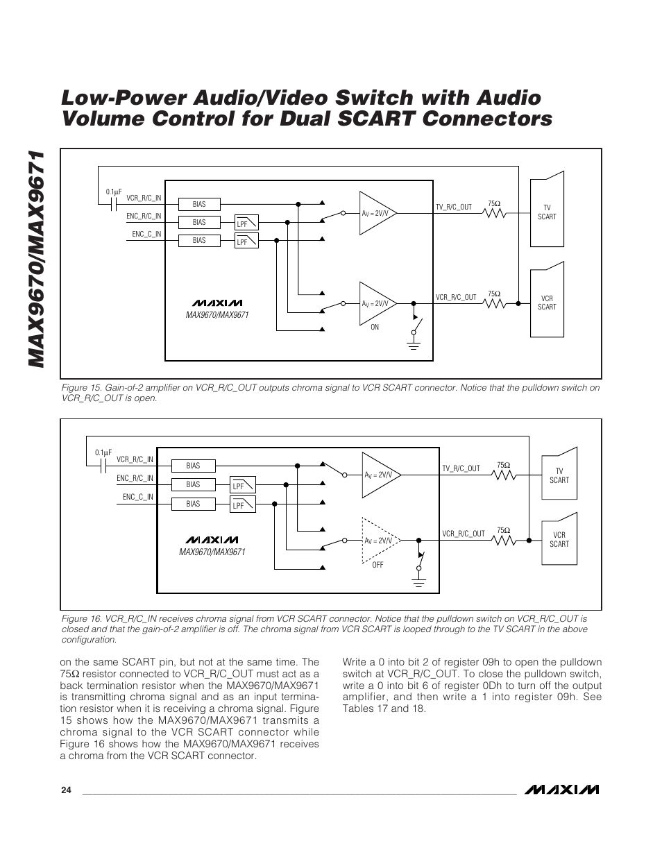 Rainbow Electronics MAX9671 User Manual | Page 24 / 42