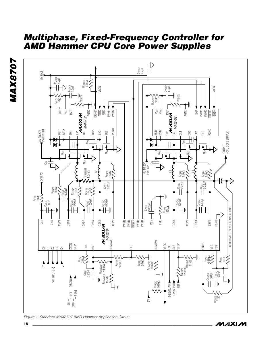 Rainbow Electronics MAX8707 User Manual | Page 18 / 37