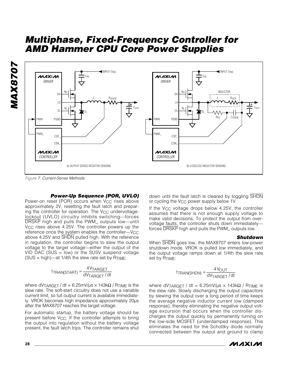 Rainbow Electronics MAX8707 User Manual | Page 28 / 37