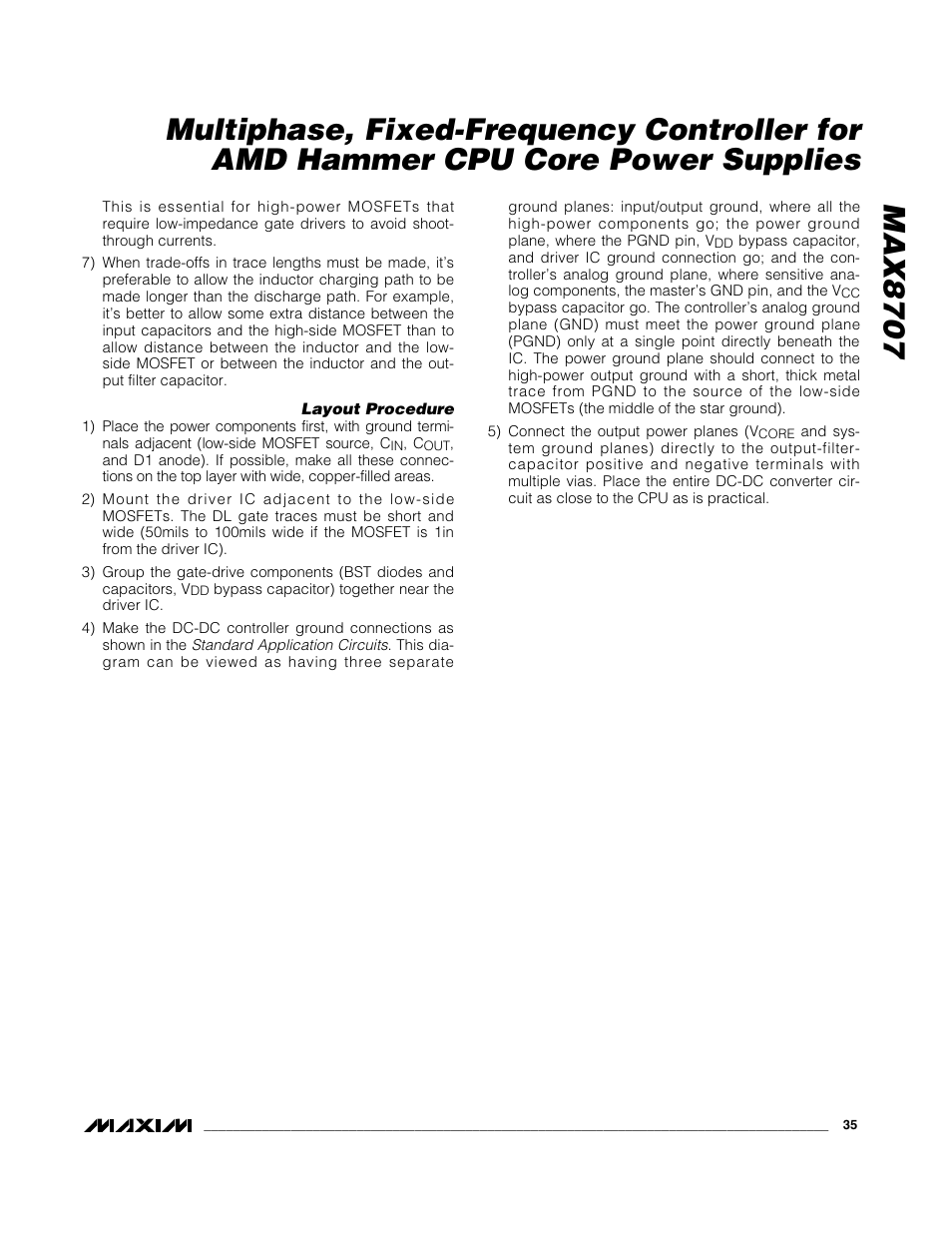 Rainbow Electronics MAX8707 User Manual | Page 35 / 37