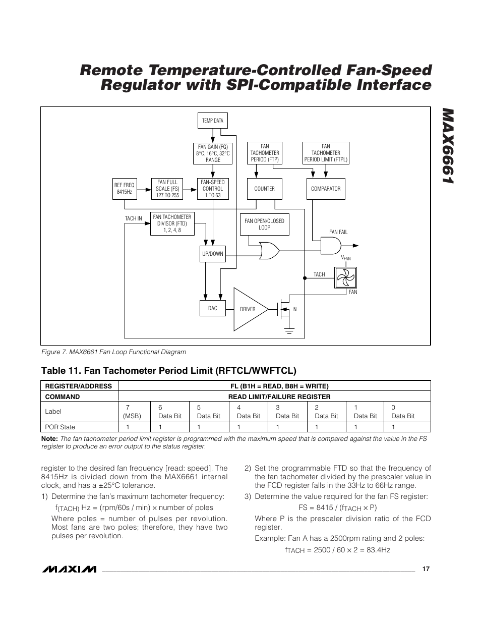 Rainbow Electronics MAX6661 User Manual | Page 17 / 19