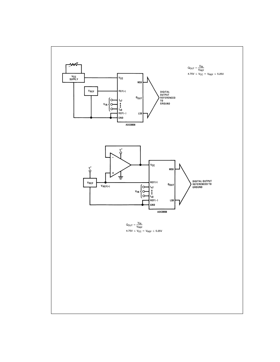 Applications information | Rainbow Electronics ADC0809 User Manual | Page 10 / 14