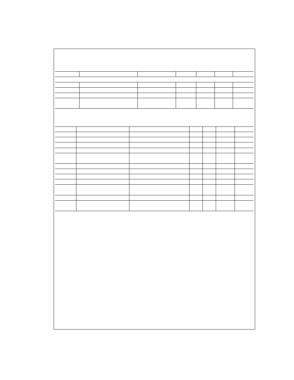 Electrical characteristics | Rainbow Electronics ADC0809 User Manual | Page 4 / 14