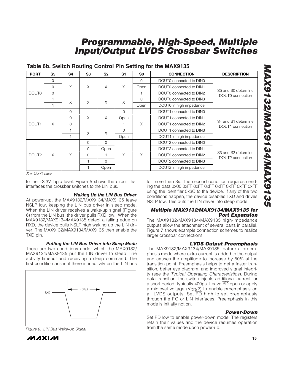 Rainbow Electronics MAX9135 User Manual | Page 15 / 19