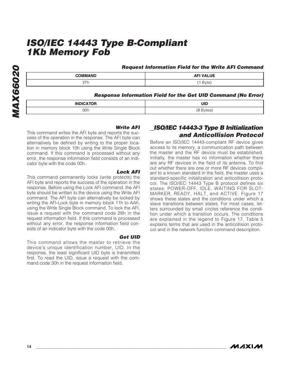 Rainbow Electronics MAX66020 User Manual | Page 14 / 25