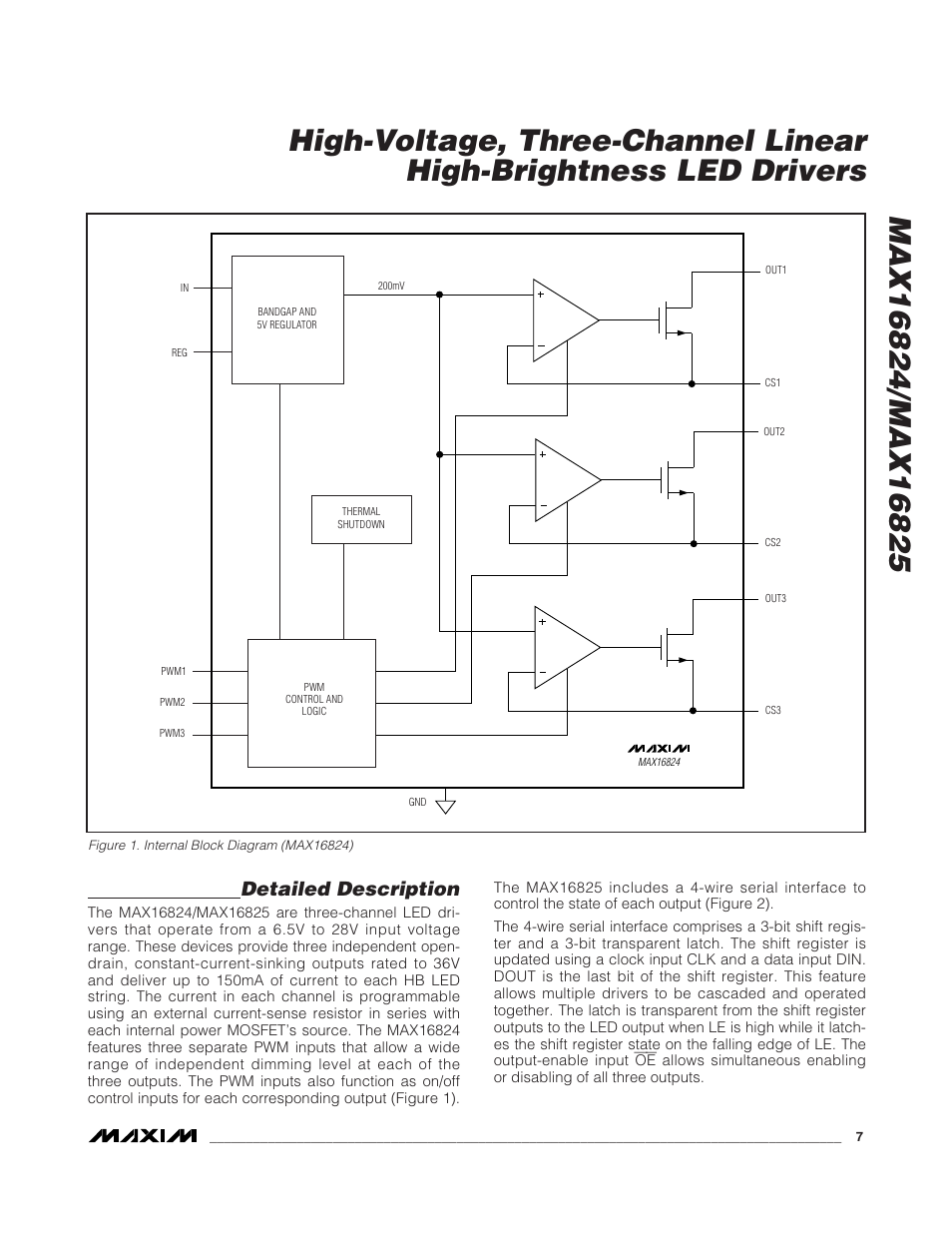 Detailed description | Rainbow Electronics MAX16825 User Manual | Page 7 / 15