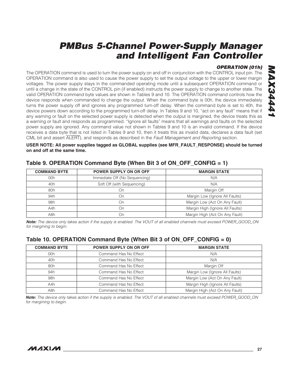 Operation (01h) | Rainbow Electronics MAX34441 User Manual | Page 27 / 53