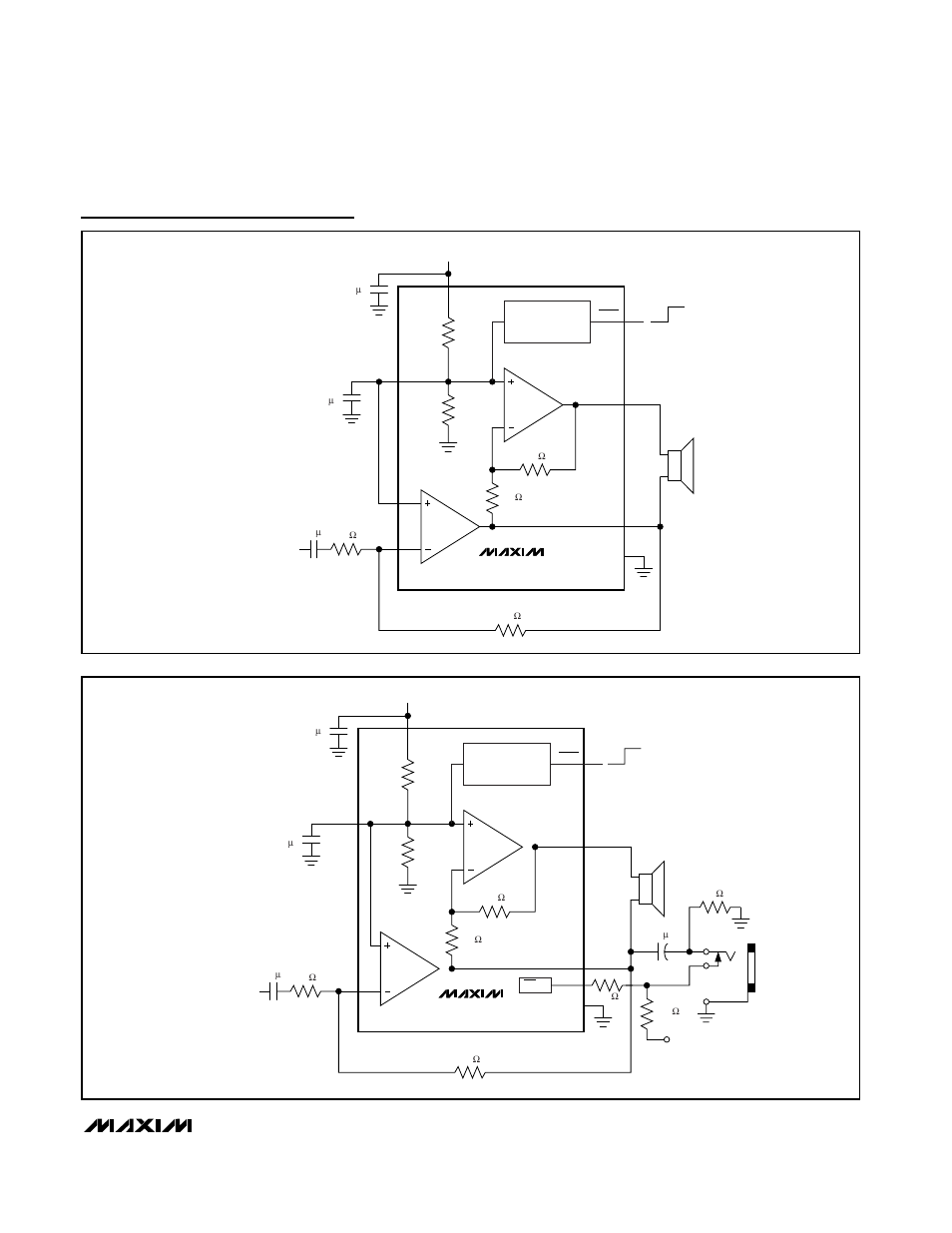 Functional diagrams/typical operating circuits | Rainbow Electronics MAX9717 User Manual | Page 15 / 19