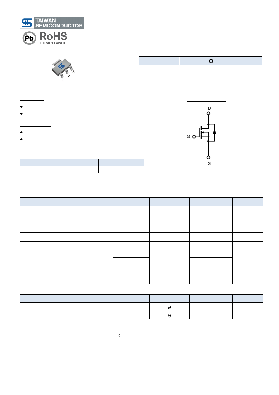 Rainbow Electronics TSM05N03 User Manual | 4 pages