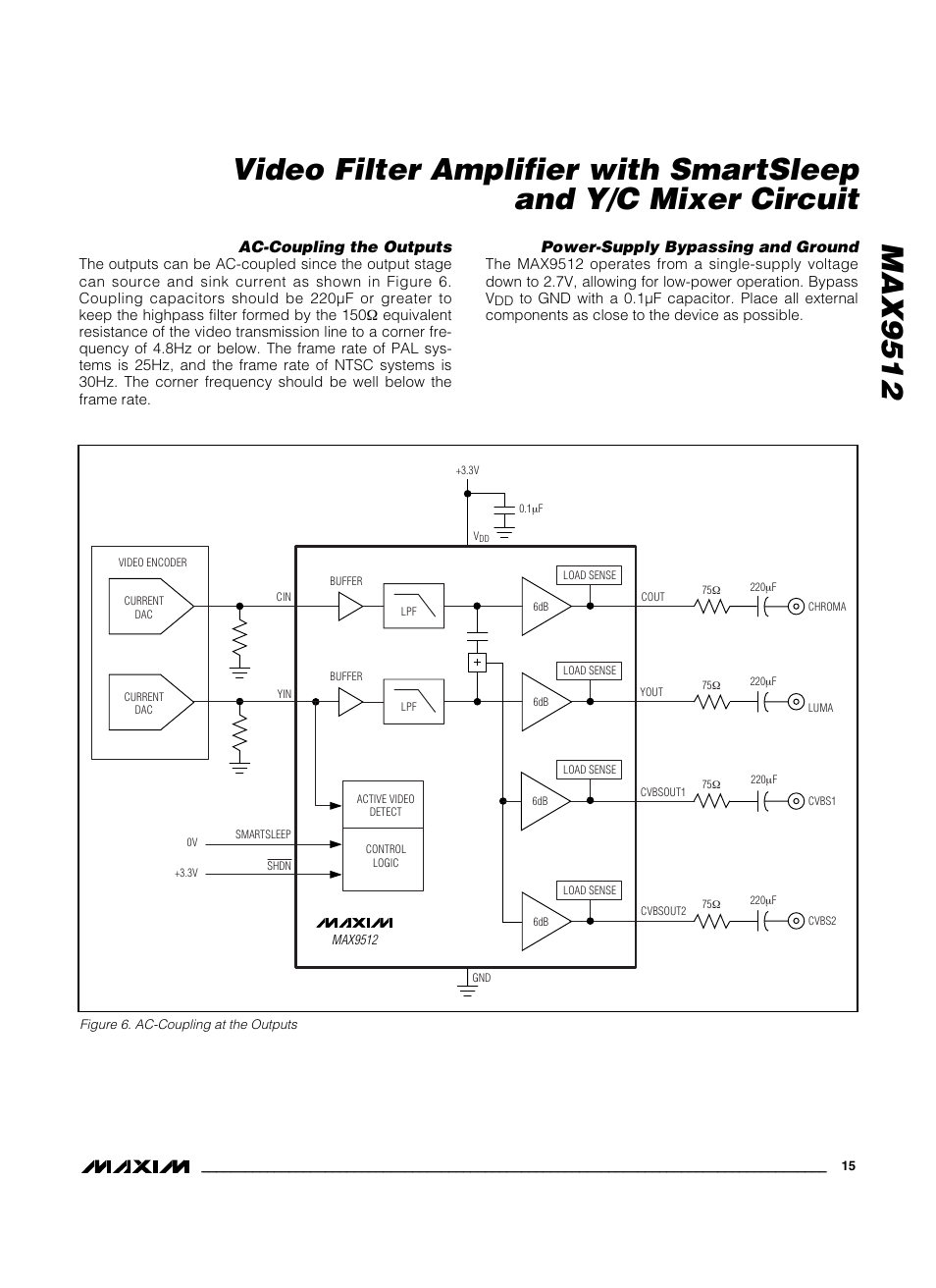 Rainbow Electronics MAX9512 User Manual | Page 15 / 19
