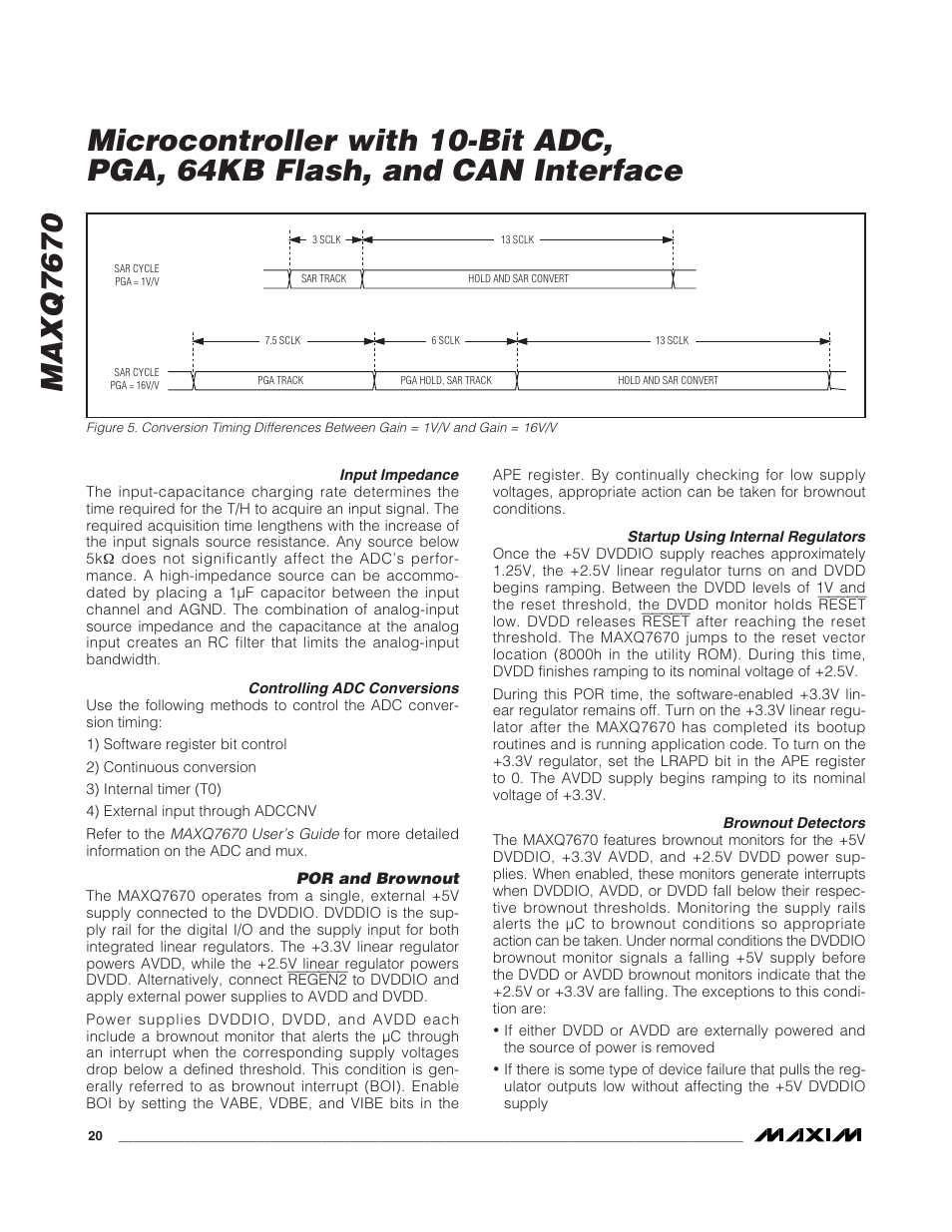 Rainbow Electronics MAXQ7670 User Manual | Page 20 / 37