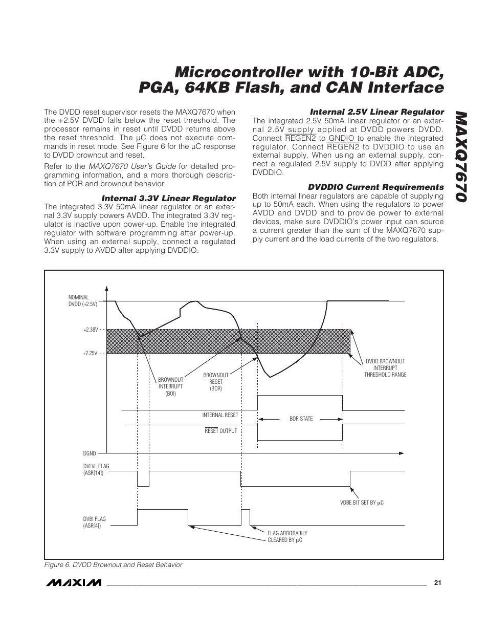Rainbow Electronics MAXQ7670 User Manual | Page 21 / 37