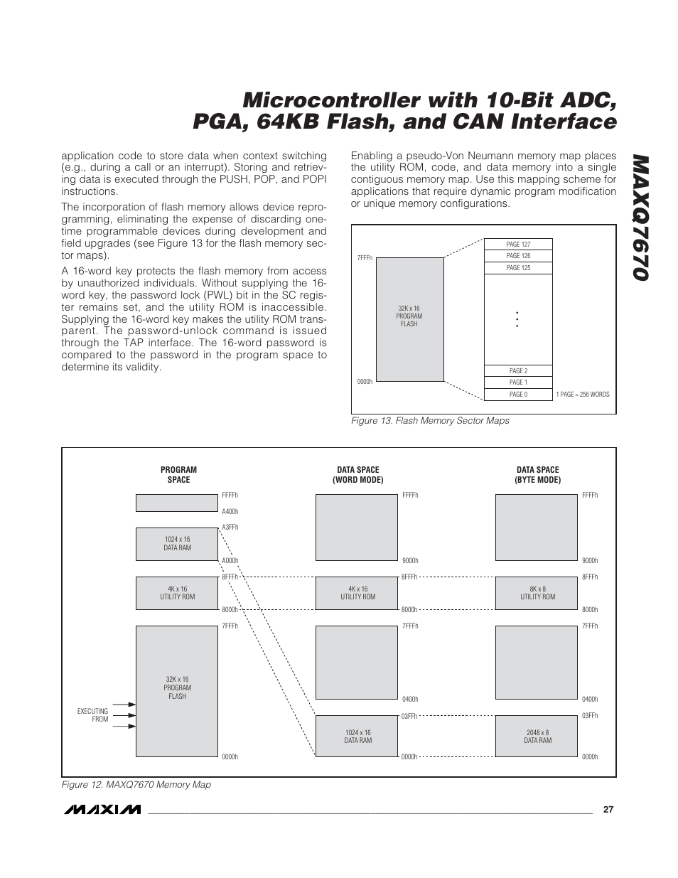 Rainbow Electronics MAXQ7670 User Manual | Page 27 / 37