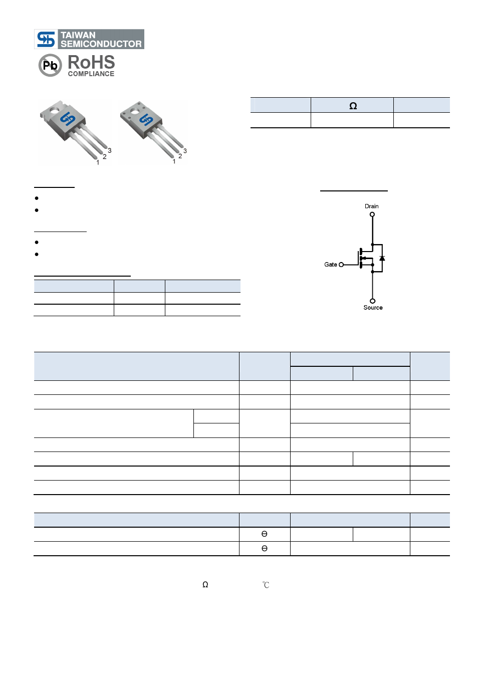 Rainbow Electronics TSM10N60 User Manual | 9 pages