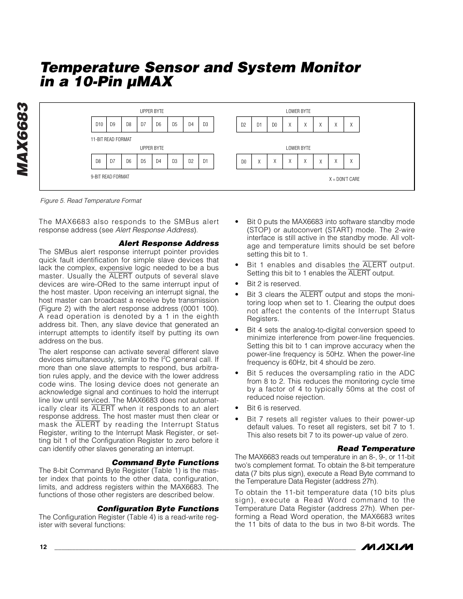 Max6683 | Rainbow Electronics MAX6683 User Manual | Page 12 / 14