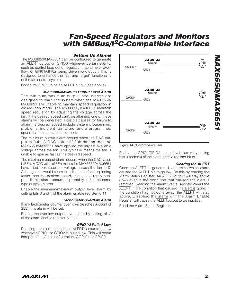 C-compatible interface | Rainbow Electronics MAX6651 User Manual | Page 23 / 25