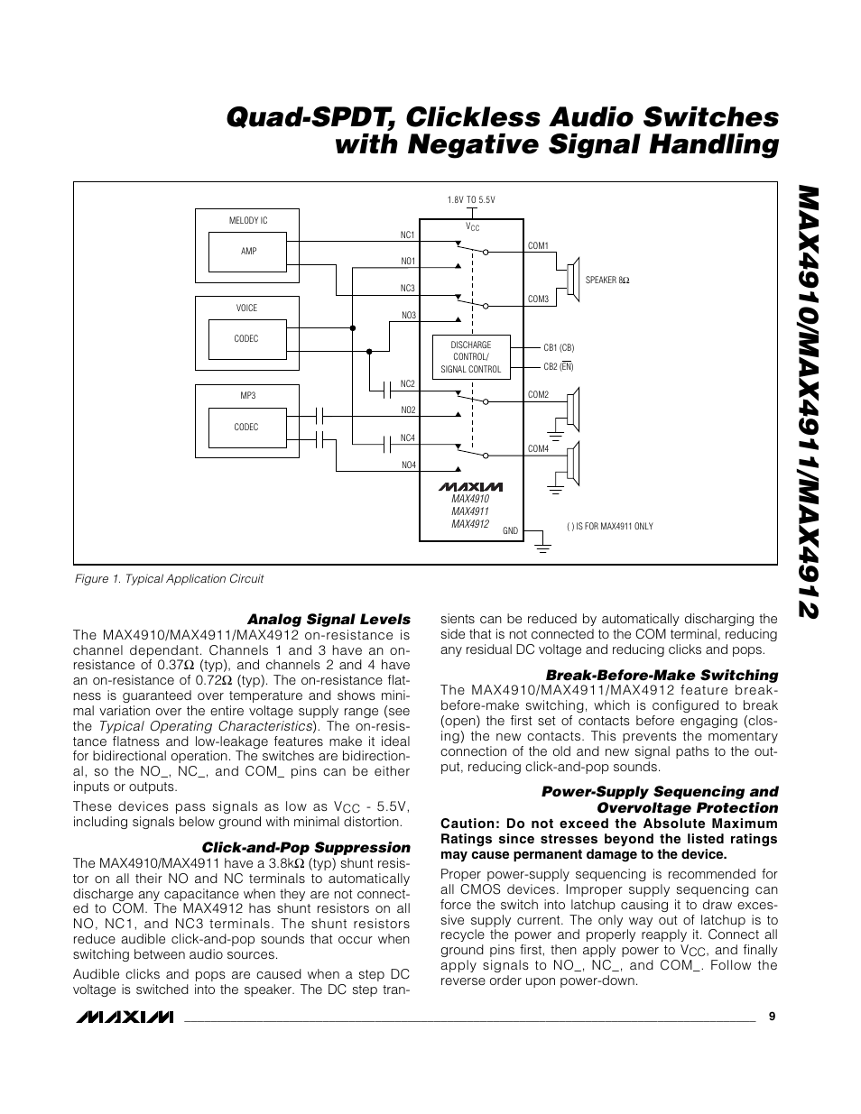 Rainbow Electronics MAX4912 User Manual | Page 9 / 13