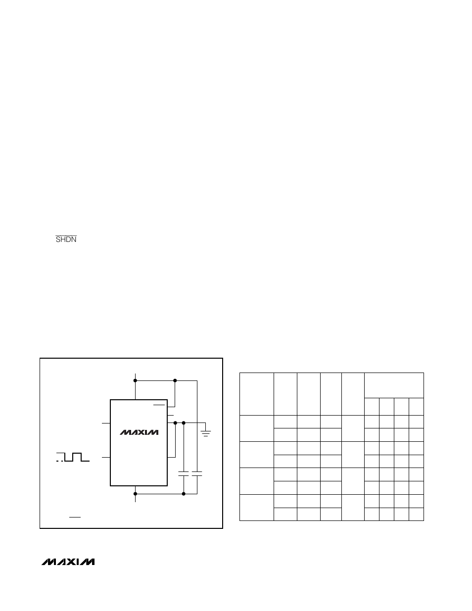 Table 1. typical harmonic distortion | Rainbow Electronics MAX7407 User Manual | Page 11 / 12
