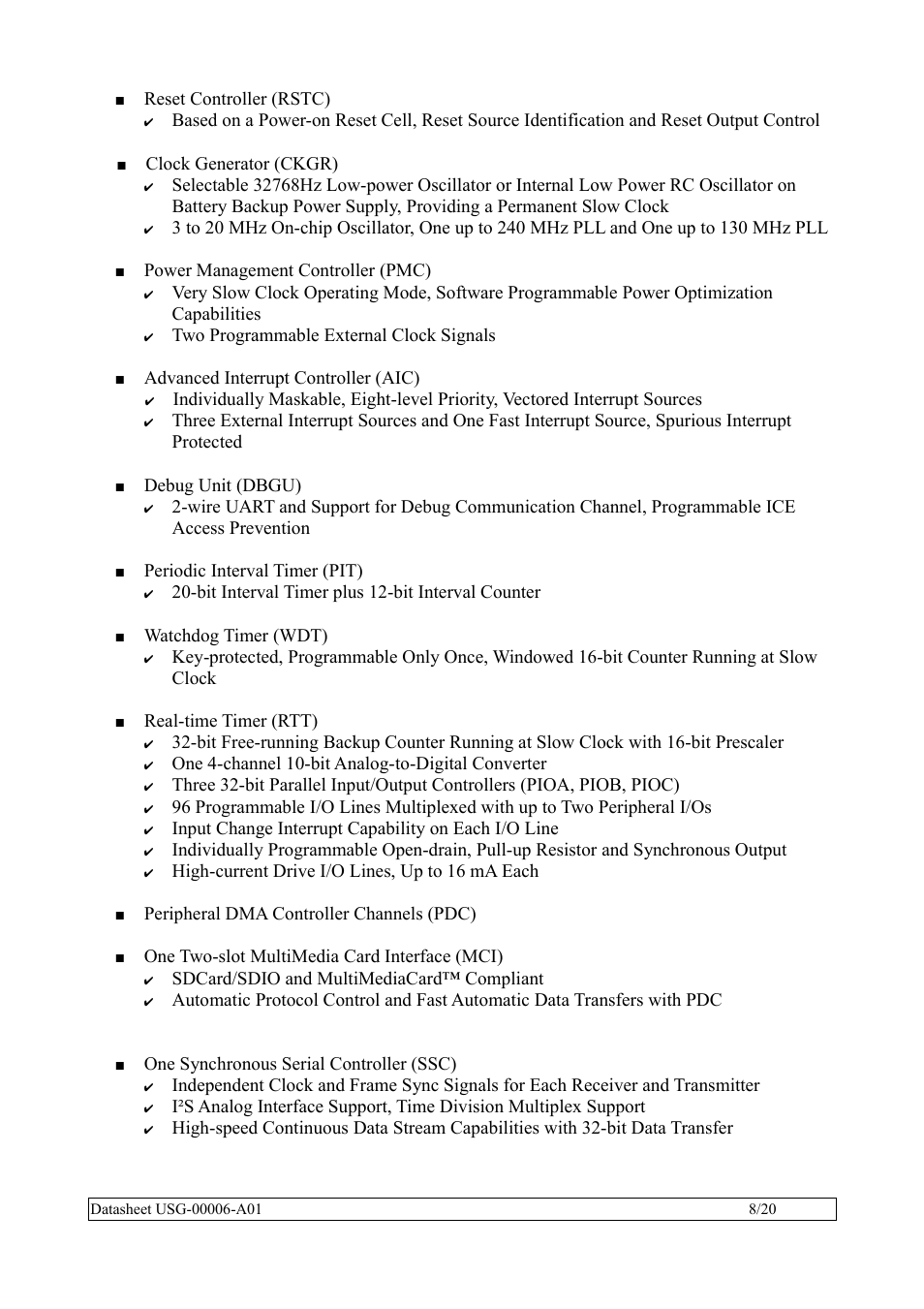 Rainbow Electronics QIL-A9260-C11 User Manual | Page 8 / 20