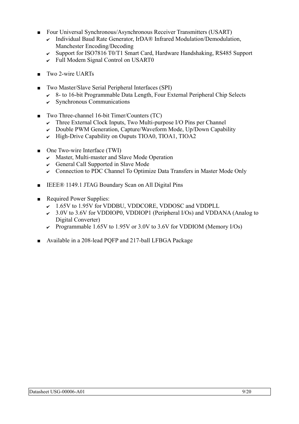 Rainbow Electronics QIL-A9260-C11 User Manual | Page 9 / 20