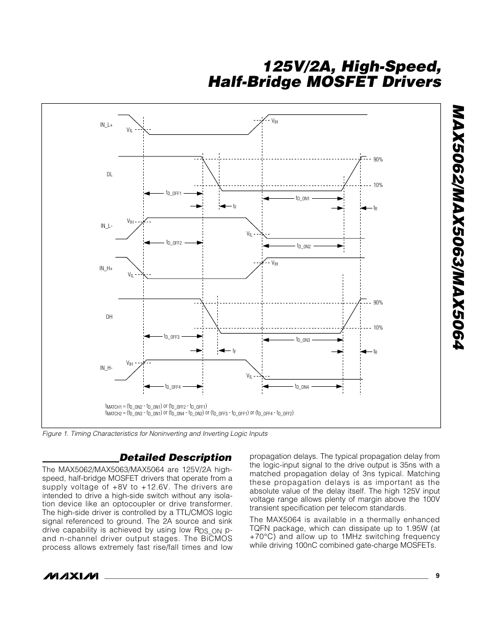 Detailed description | Rainbow Electronics MAX5064 User Manual | Page 9 / 19