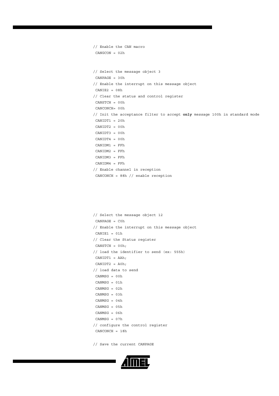 Rainbow Electronics T89C51CC01 User Manual | Page 83 / 149