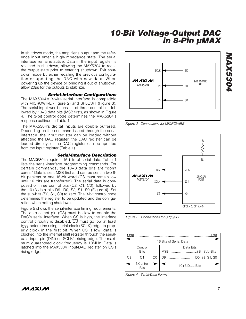 Rainbow Electronics MAX5304 User Manual | Page 7 / 12
