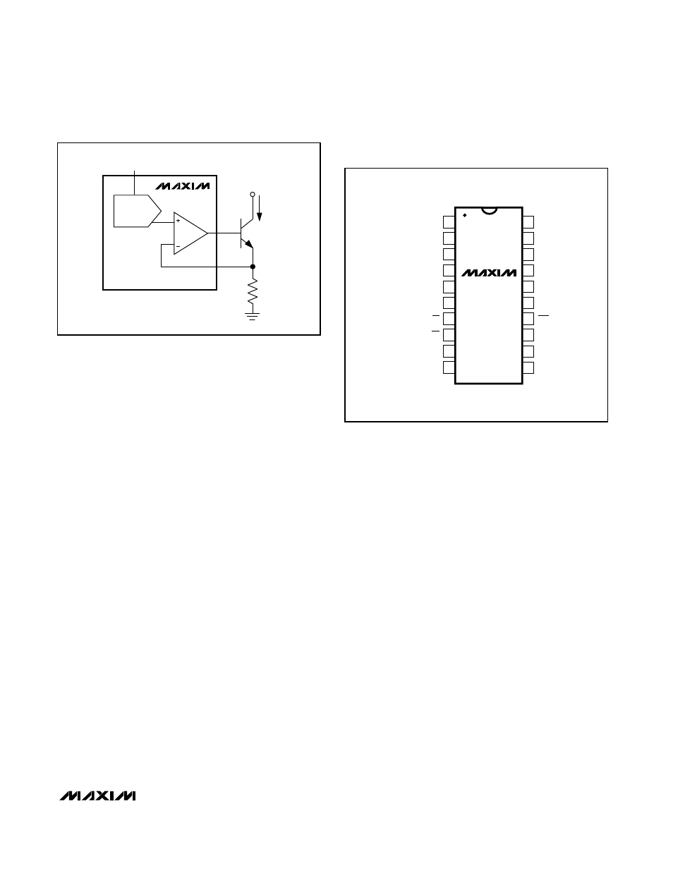 Pin configuration, Power-supply considerations, Grounding and layout considerations | Rainbow Electronics MAX5250 User Manual | Page 15 / 16