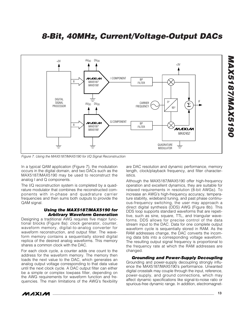 Rainbow Electronics MAX5190 User Manual | Page 13 / 15