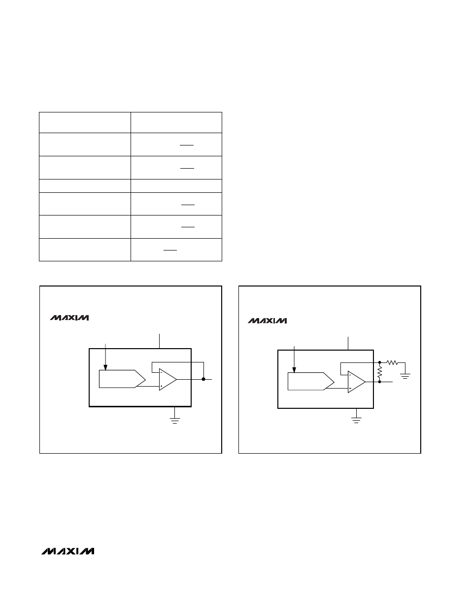 Table 3. bipolar code table | Rainbow Electronics MAX5353 User Manual | Page 13 / 16