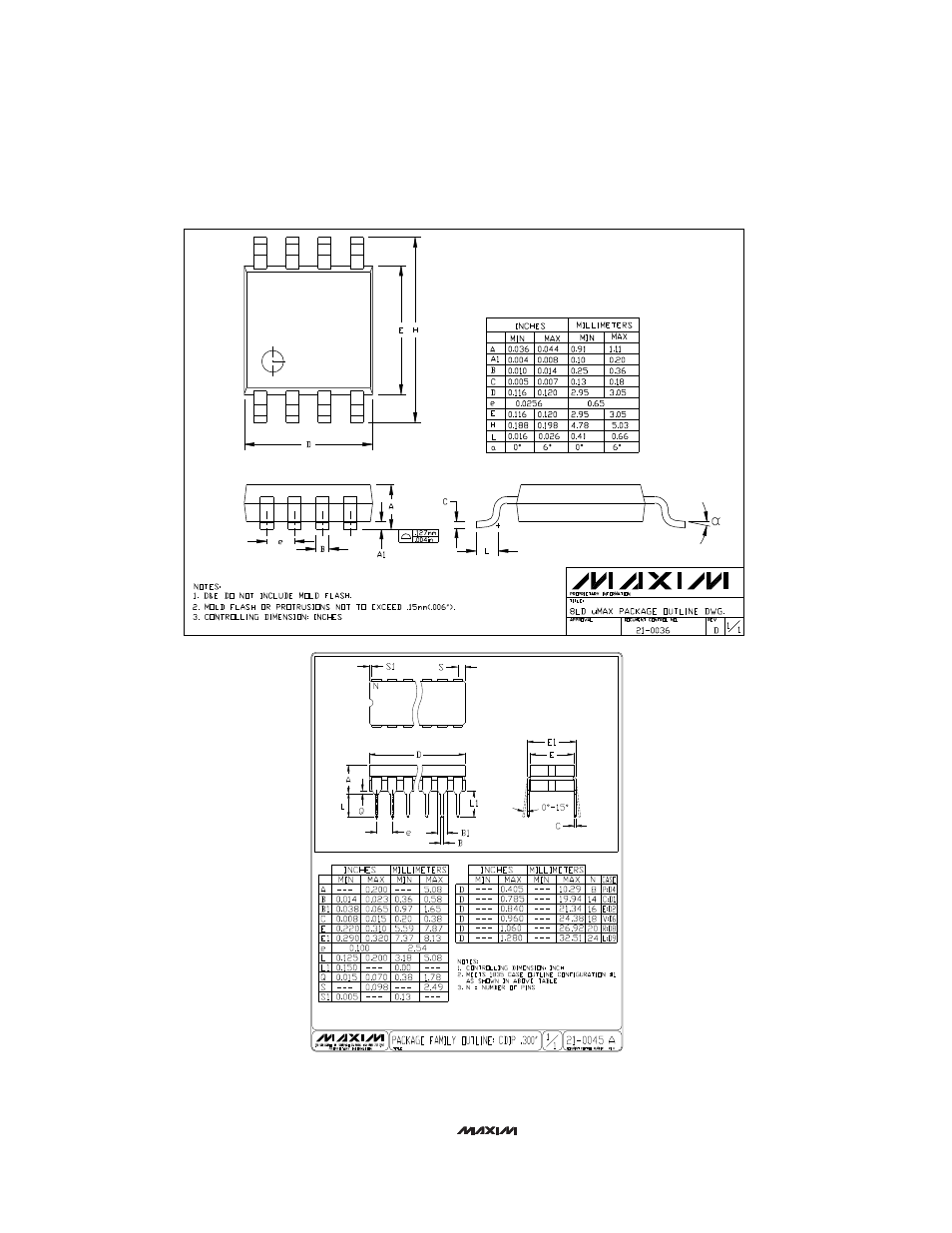 Package information (continued) | Rainbow Electronics MAX5353 User Manual | Page 16 / 16