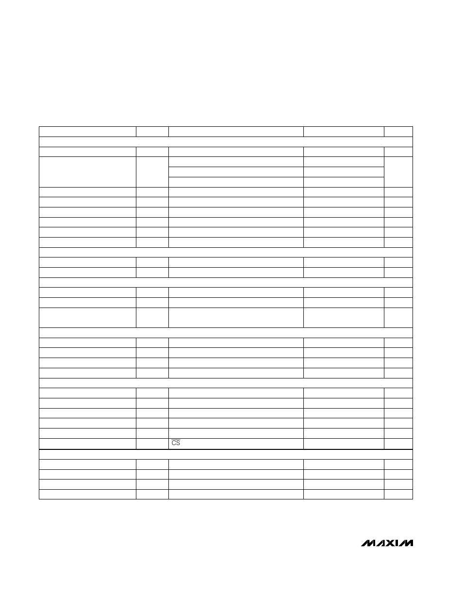 Electrical characteristics: max5353 | Rainbow Electronics MAX5353 User Manual | Page 4 / 16