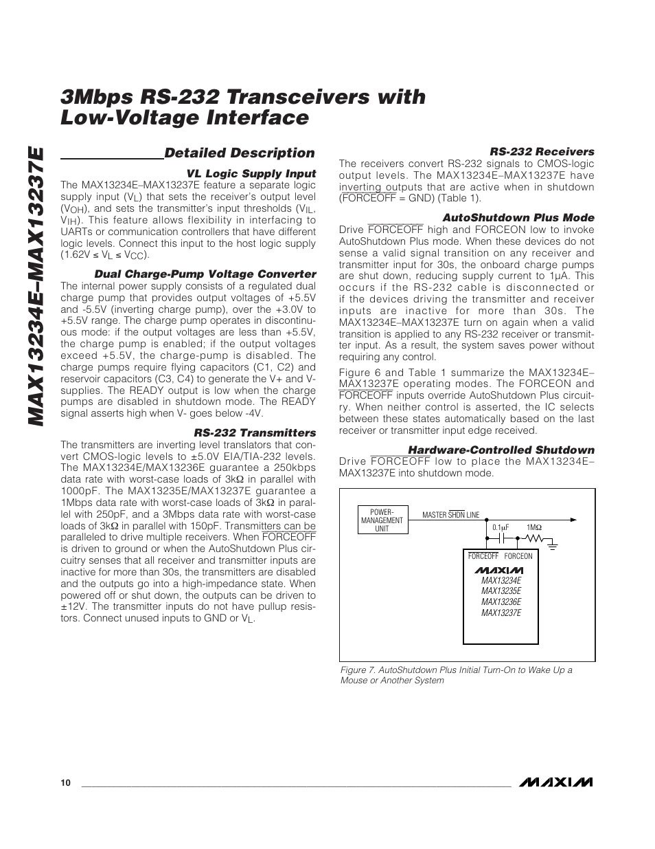 Detailed description | Rainbow Electronics MAX13237E User Manual | Page 10 / 16