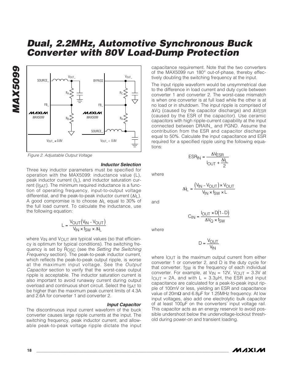 Rainbow Electronics MAX5099 User Manual | Page 18 / 27