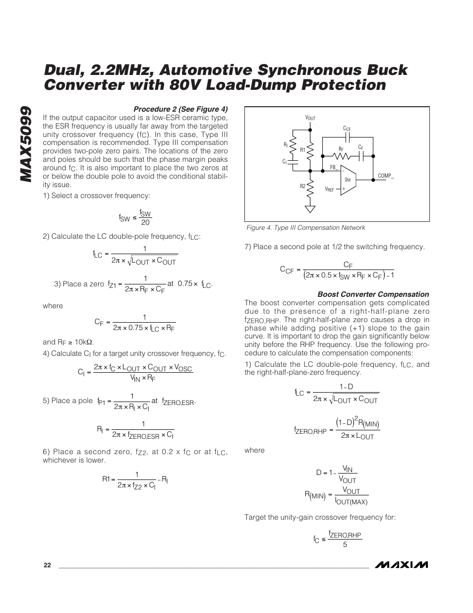 Rainbow Electronics MAX5099 User Manual | Page 22 / 27