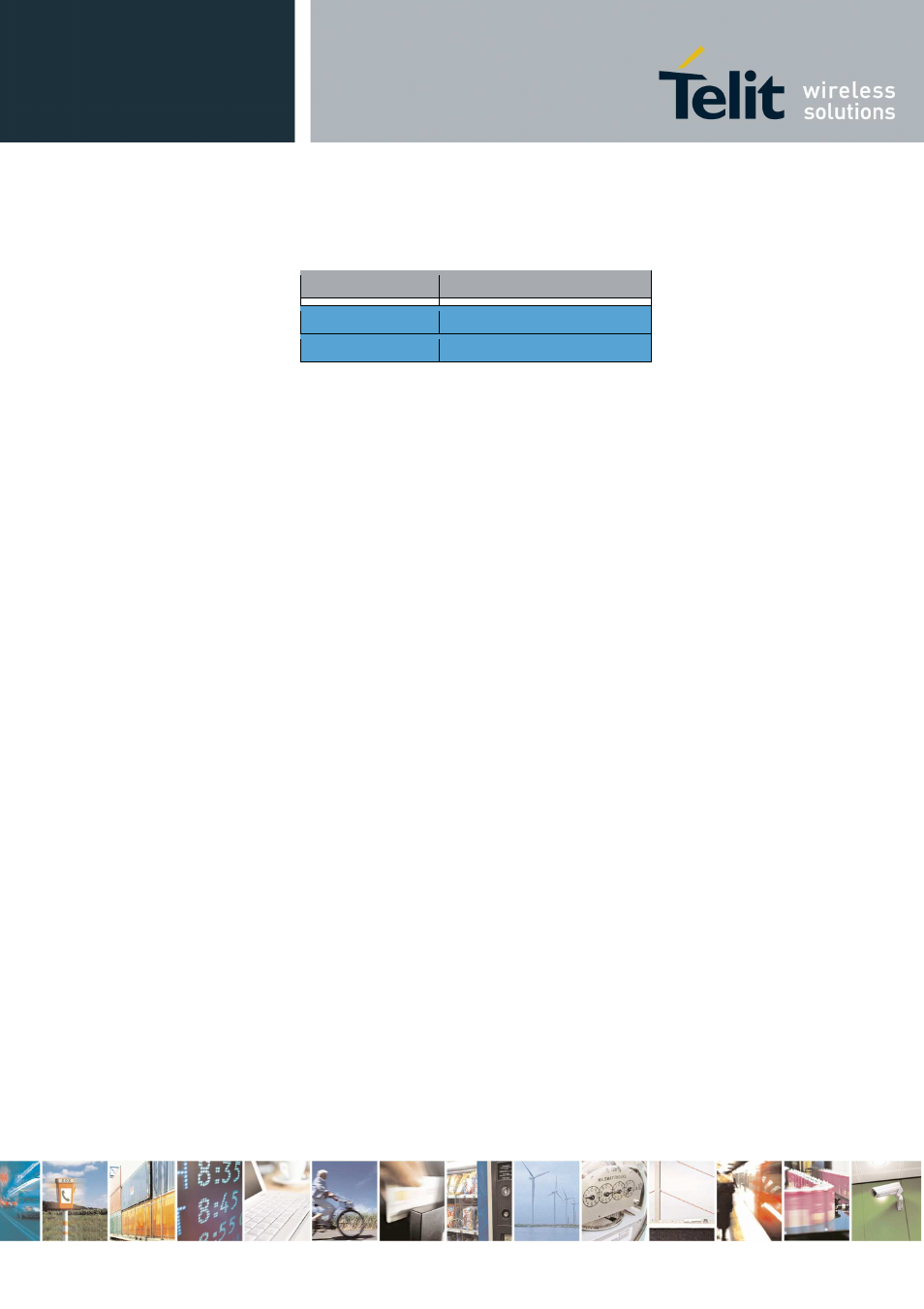 Applicability table | Rainbow Electronics UC864 User Manual | Page 2 / 36