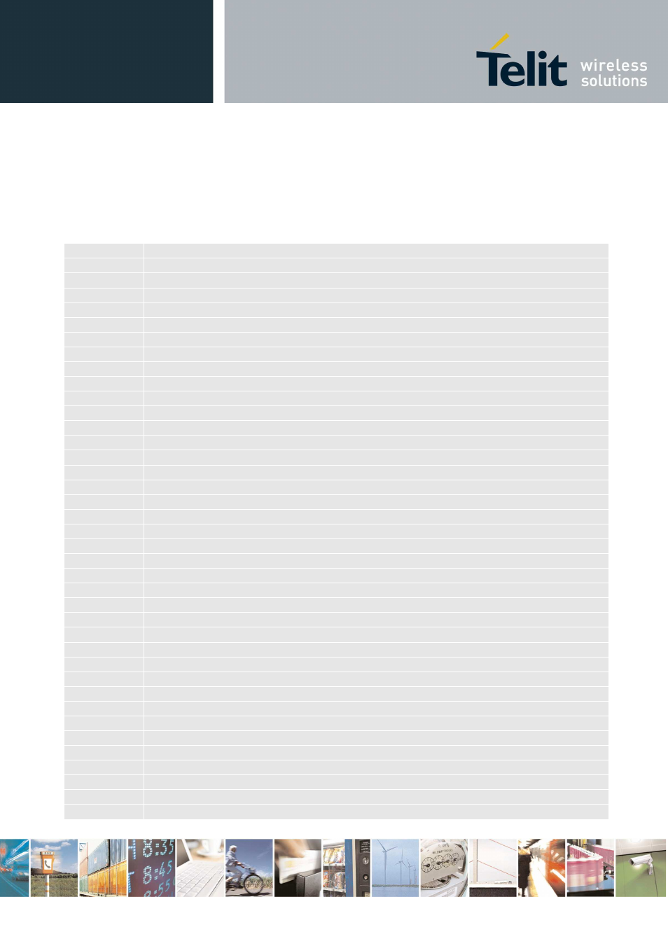 List of acronyms | Rainbow Electronics UC864 User Manual | Page 34 / 36
