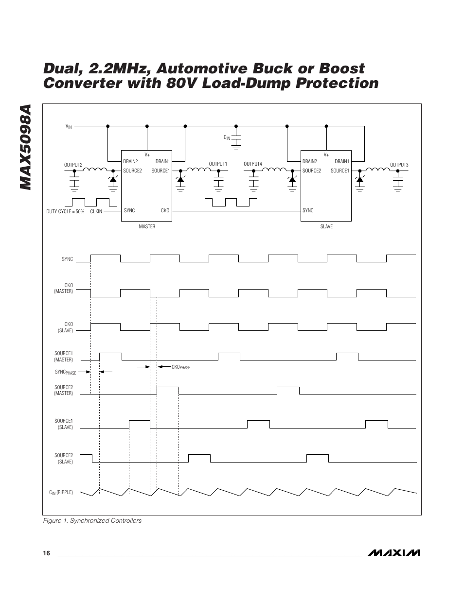 Rainbow Electronics MAX5098A User Manual | Page 16 / 28