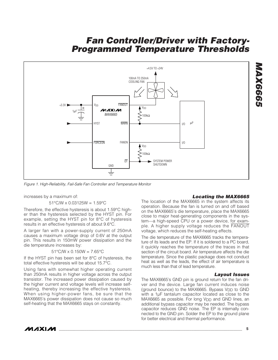 Rainbow Electronics MAX6665 User Manual | Page 5 / 6