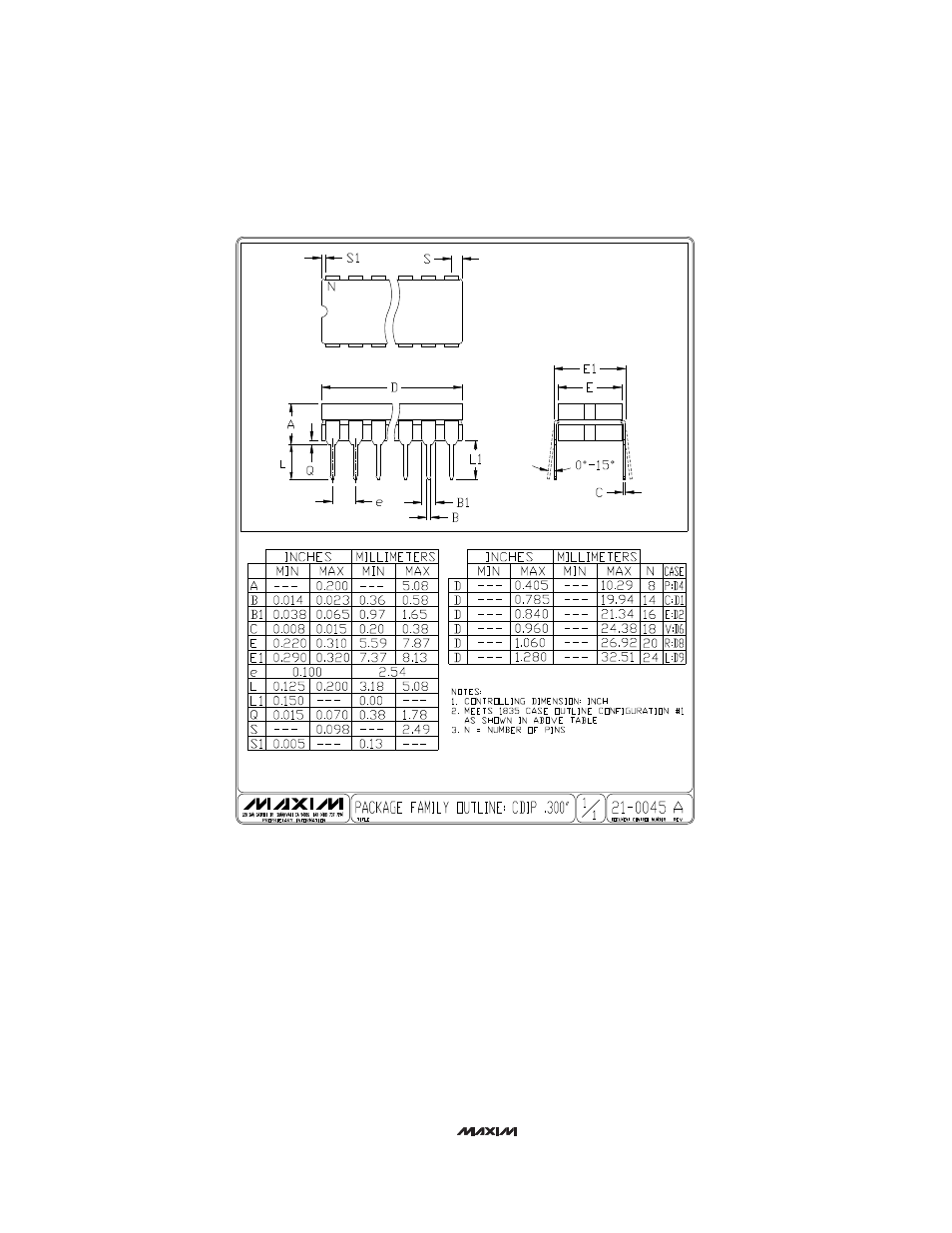 Package information (continued) | Rainbow Electronics MAX5153 User Manual | Page 20 / 20
