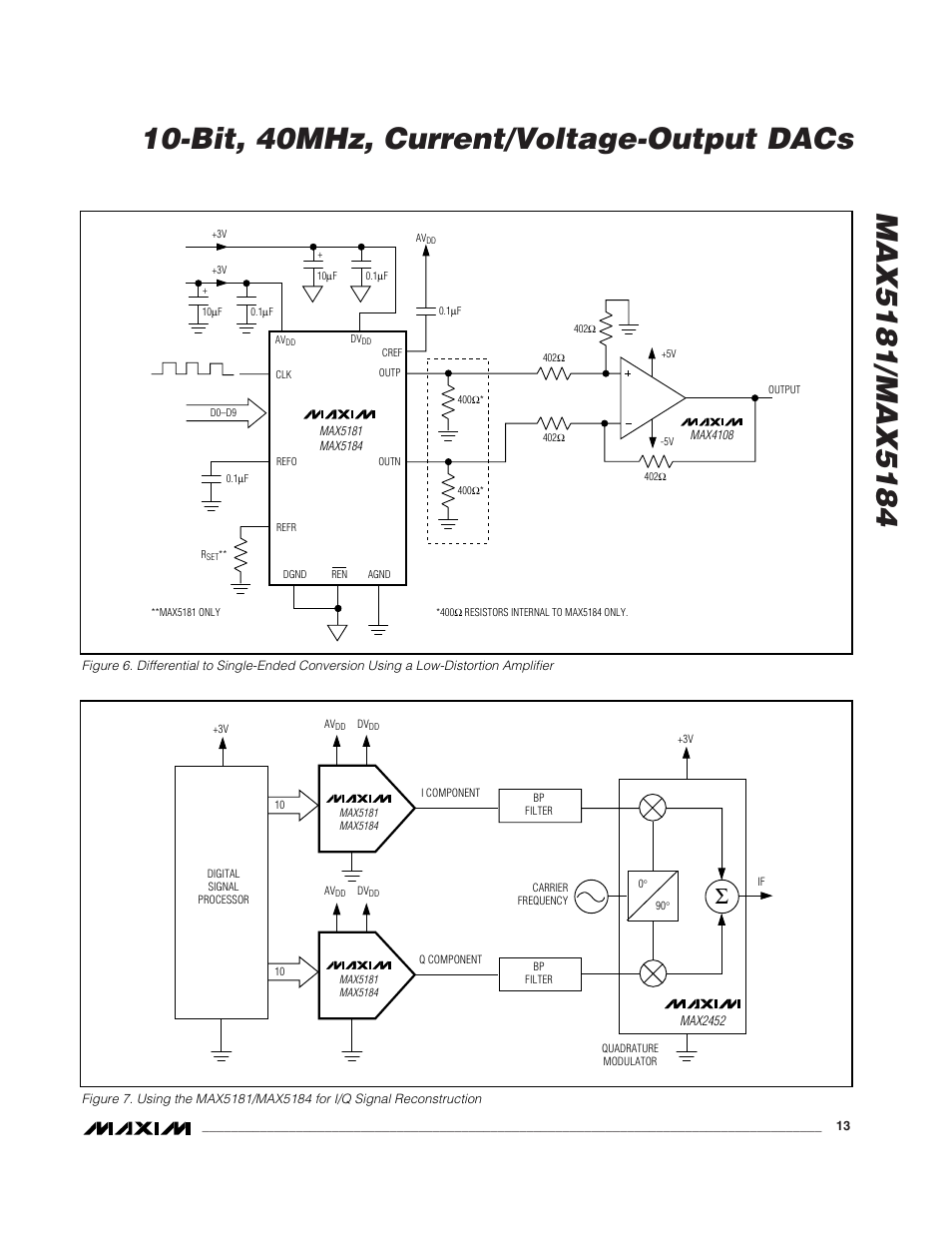 Rainbow Electronics MAX5184 User Manual | Page 13 / 16