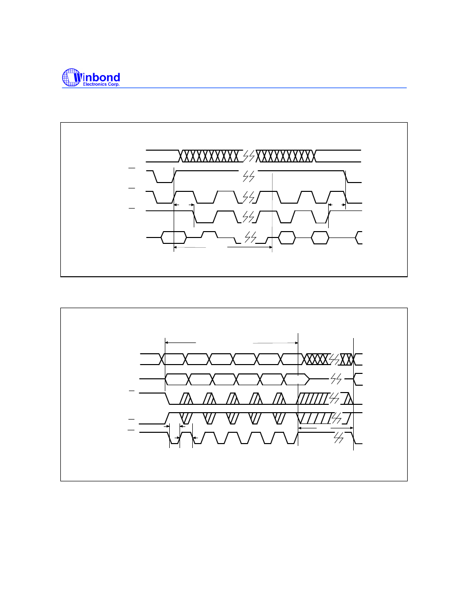 Toggle bit timing diagram, Boot block lockout enable timing diagram | Rainbow Electronics W49L102 User Manual | Page 17 / 21