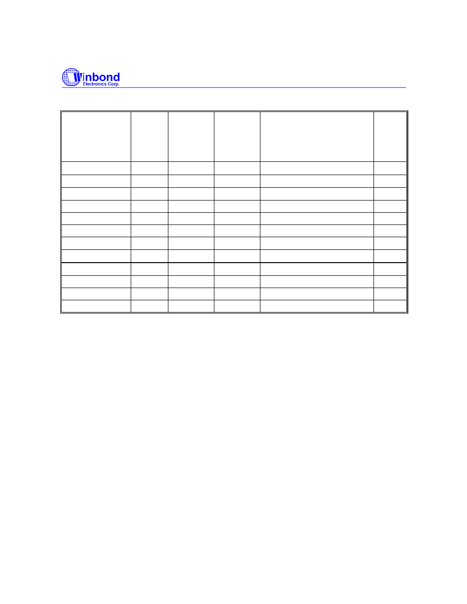 Ordering information | Rainbow Electronics W49L102 User Manual | Page 19 / 21