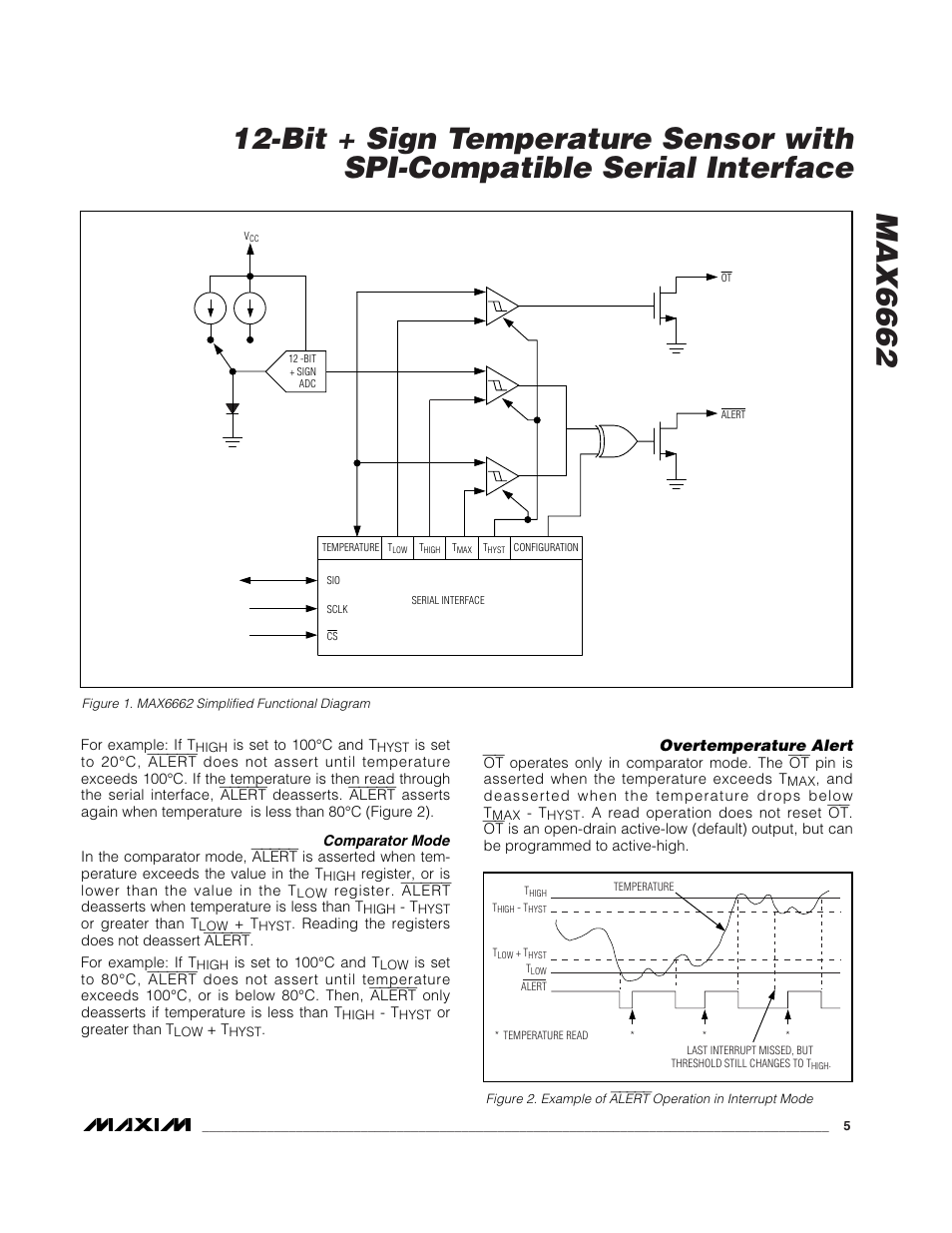 Rainbow Electronics MAX6662 User Manual | Page 5 / 9