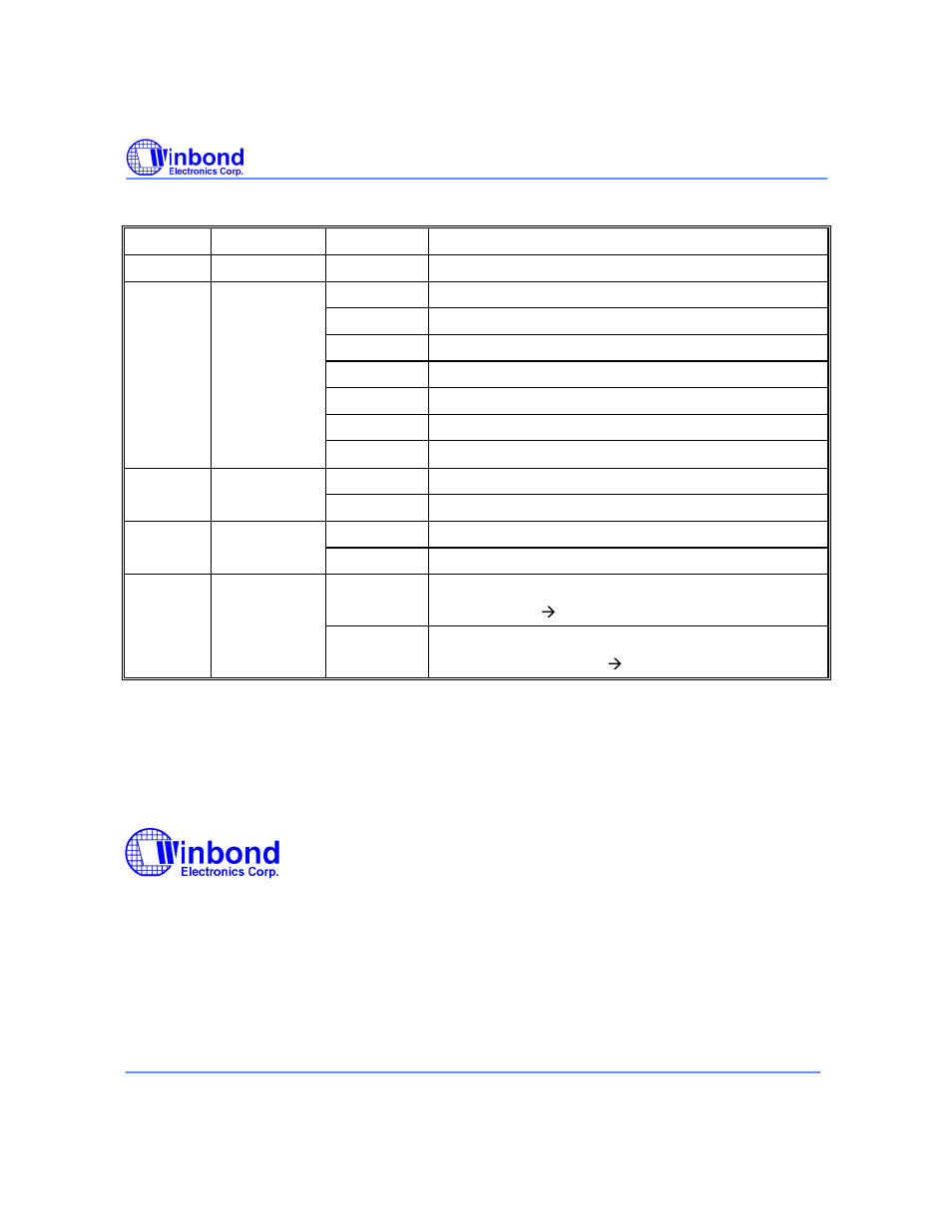 Rainbow Electronics W29C040 User Manual | Page 20 / 20